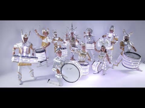 L.E.D WARRIOR DRUM SHOW