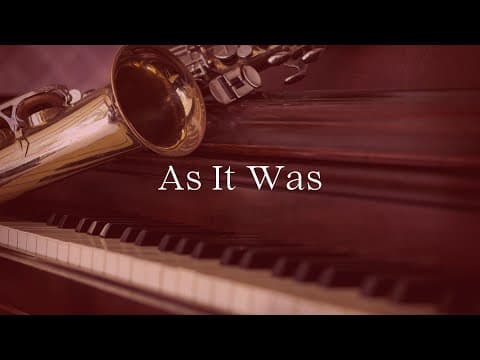PREP - "As It Was" by Harry Styles (Saxophone Cover)