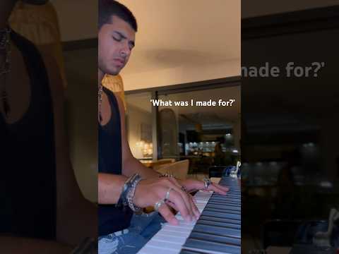 Cover of "What was I made for?" by Billie Eilish