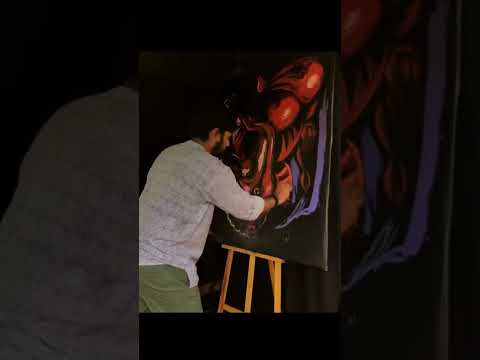 Reverse Painting live