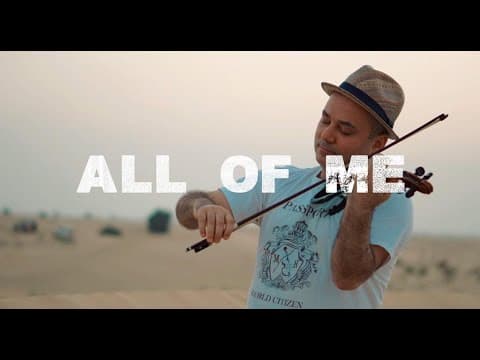 All of Me - John Legend - Violin cover Mohamad Hamami
