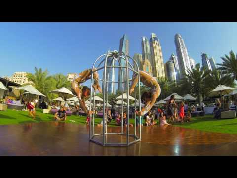 Francesca Carlson Acro Cage Duo with Jade Elward