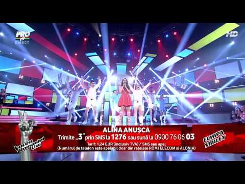 Anusca Alina singing All About That Bass (by Meghan Trainor) @ Vocea Romaniei