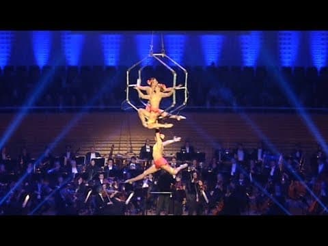 Air Trio from Russia Swizerland "Obrasso Concerts A circus Symphony 2018"