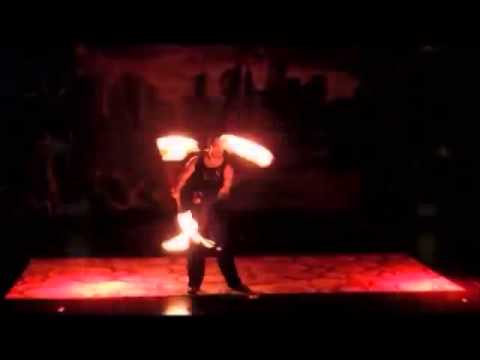 Circus Performers Duba Fire Act