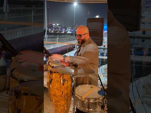 Percussion live performance