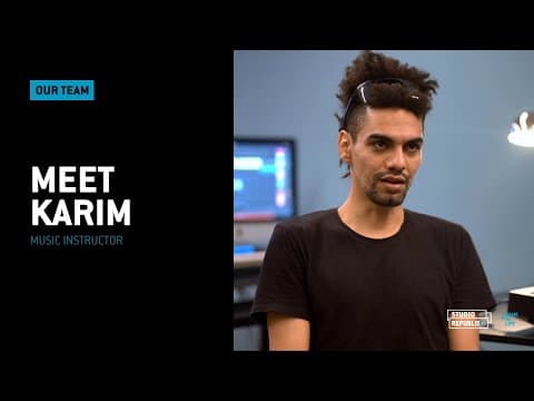 Meet Karim, Music Instructor at Studiorepublik