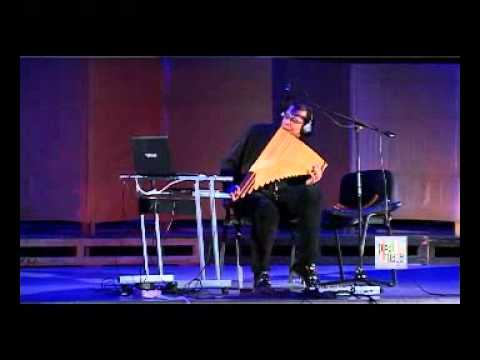 02 De-ar fi dorul ca si-o floare - FOLKLORTRONIK Madalin Luca - music pan flute
