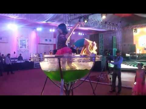 International Martini Serving Girl Act