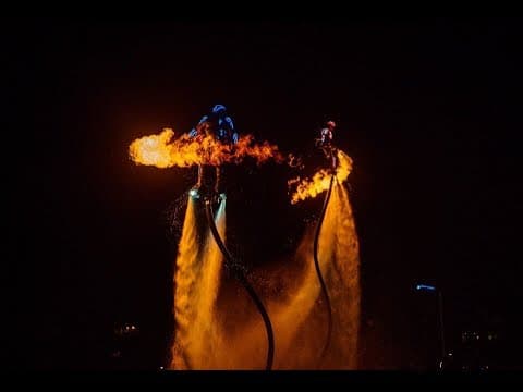 Алые паруса 2019 flyboard show