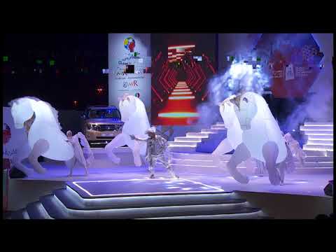 LED Inflatable Horses stage show