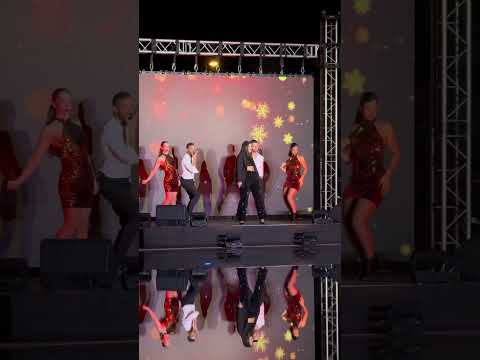Carol Magagna Performing in a stage in Gran Canaria