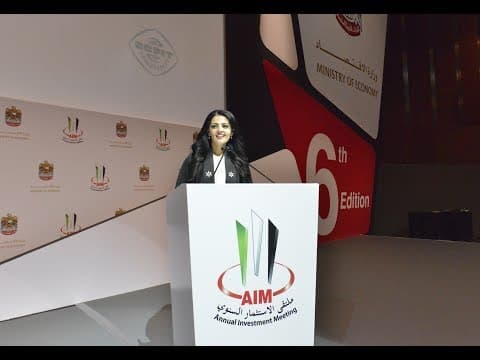 Presenting 6th Edition AIM Congress for Sheikh Mohammed bin Rashid Al Maktoum