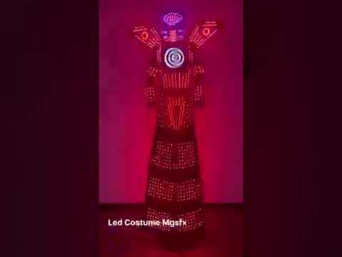 LED STILT WALKER PERFORMANCE