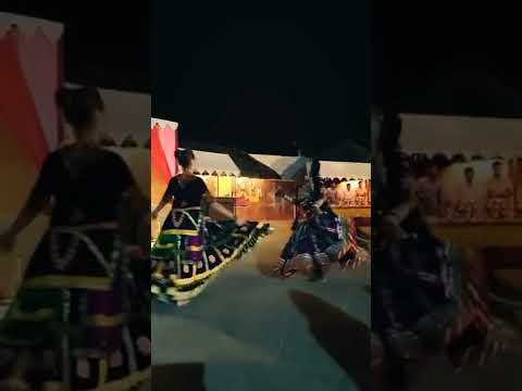 Kalbeliya dance in Desert Resort in Thar desert. Rajasthan, India. November 2019