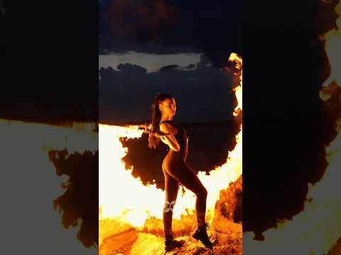 Fire dancer