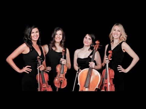 String Quartet in Dubai | 4 Piece Female Violins, Viola & Cello Ensemble in Dubai, UAE