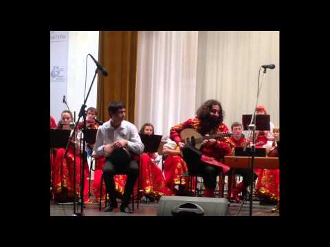 Performance with the orchestra
