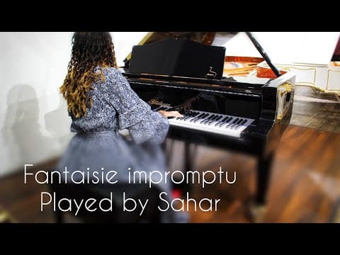 SAHAR | Chopin - Fantaisie Impromptu in C-sharp minor
