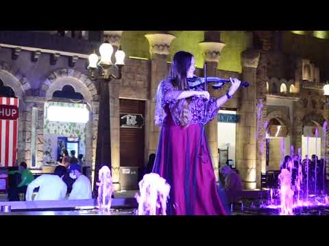 Yssdair Vera Global Village Dubai Violin Arabic Show