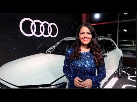 Presenting the launch Audi e-tron