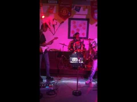 Drmmer Jerry Noronha with Brendan-Goa