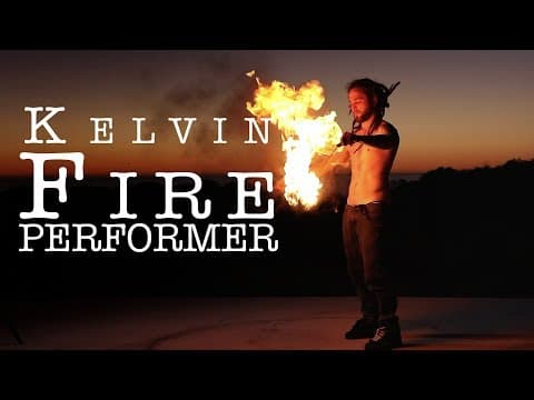 KEL professional fire arts performer