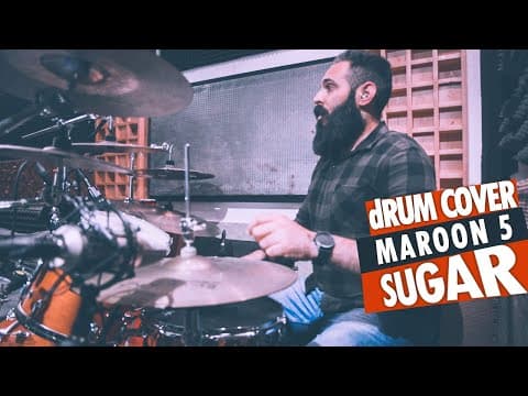 Maroon 5 - Sugar - (Drum Cover By Majd Akiki)