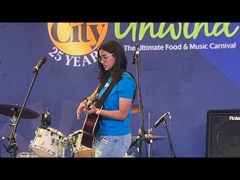 Bad Habits Live Cover at JLN Stadium, Delhi, India
