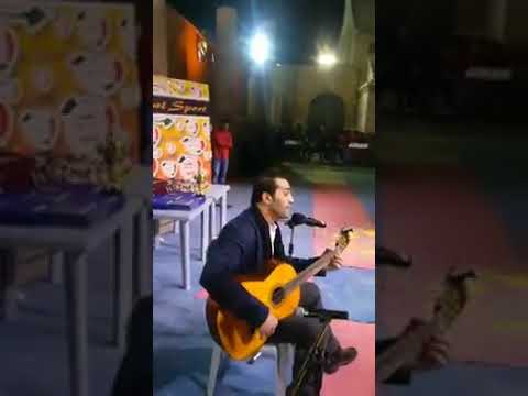 festival #martyrs #Jordan in a #Roman_Amphitheater #Guitar playing #Yazn_Abu Salim_playing_guitar_and vocals
