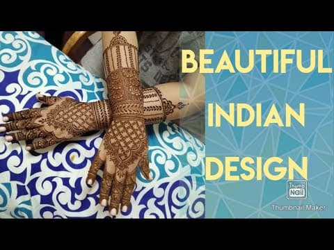 Indian bridal design || bride india ll dulhan ki mehandi