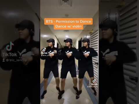 BTS Permission Violin and dance Cover