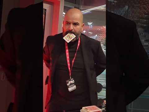 Experience mind-blowing magic moments at the Abu Dhabi Grand Prix! Short clips from an amazing close-up magic performance.