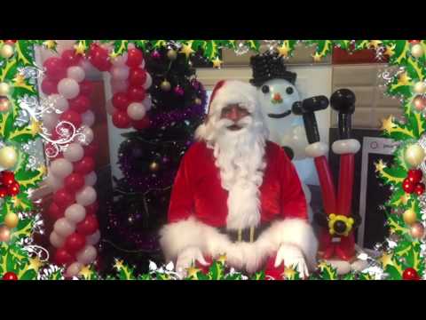 Dubai Santa's message