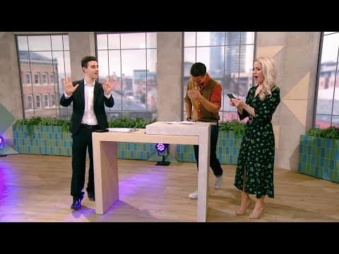 Mystifier Josh Horus Reads Holly Hamilton and Sean Fletcher's Mind Live on TV! | Sunday Morning Live