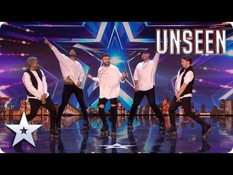 Will the Rollerboys be SKATING into YOUR HEART?! | Auditions | BGT: UNSEEN
