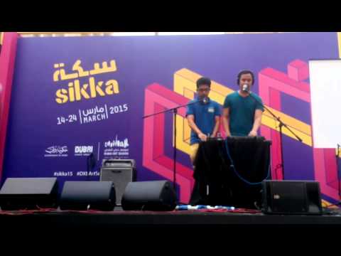 Mu and Richie (Mural) at sikka art fest