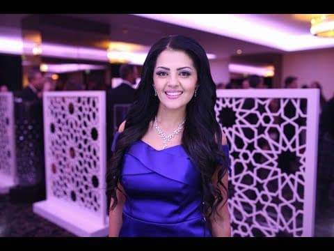 Rania Ali TV Presenter & Live Events MC in Dubai Presenting The Sports Industry Awards SPIA 2017