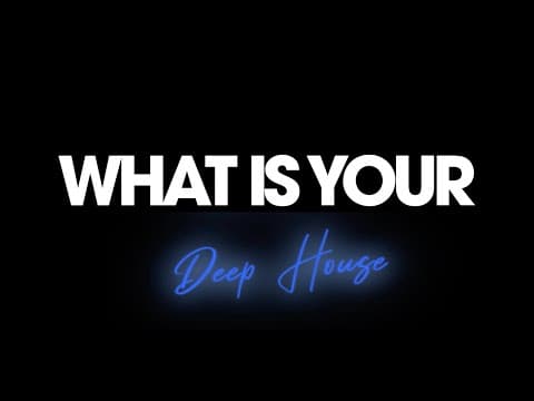 WHAT'S YOUR VIBE EPISODE 01 DEEP HOUSE