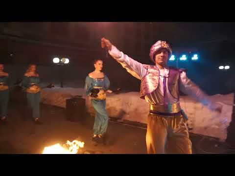 Alladin Fire show