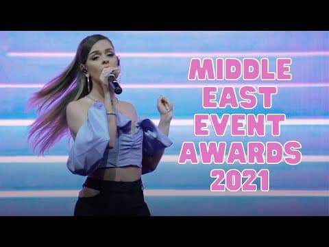 Opening the show for the virtual Middle East Event Awards 2021 - Eirini Devitt