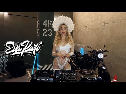 Eva Kari Tech House Music & House Mix on Underground parking