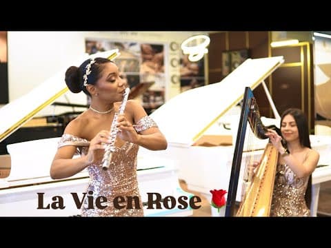 La vie en Rose .duo flute & Harp