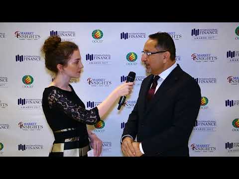 Dr. Ehsan Bayat from Afghan Wireless Communication Company at International Finance Awards 2017