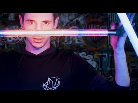 Triangles Performance with Pyroterra Lighttoys Visual Wand
