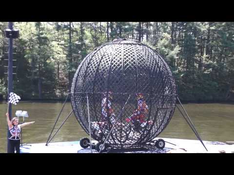 Globe Of Death, The Nerveless Nocks Motorcycle Steel Ball.