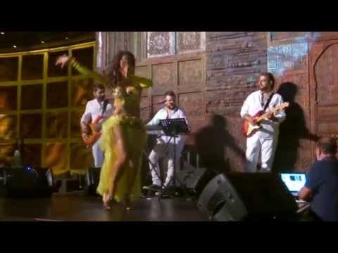 Belly Dance Dubai - Martina Cancio at Qbara Restaurant Dubai - UAE