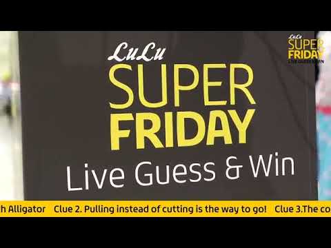 Barari Outlet Mall LIVE GUESS AND WIN | LULU SUPER FRIDAY | Hamdi Anani