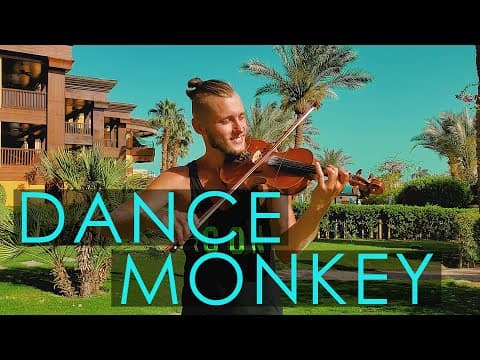TONES AND I - DANCE MONKEY (violin cover by Alexander Vechkanov)