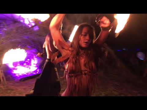 Igor & Anastasia fire performance Chillout Planet Festival 2018